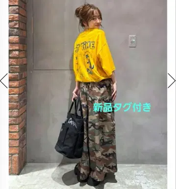 와이드 카고 스카초 택 포함 새상품