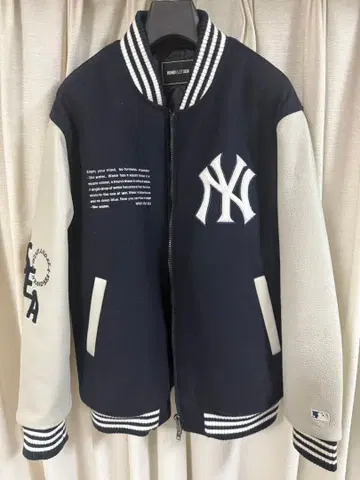[ WIND AND SEA ] MLB 뉴욕 양키스 바시티 자켓 XL