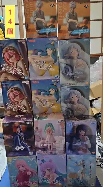 최신 인기 프라이스 피규어 세트 14개 묶음 판매