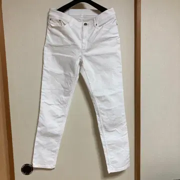 MACKINTOSH 화이트 데님 팬츠