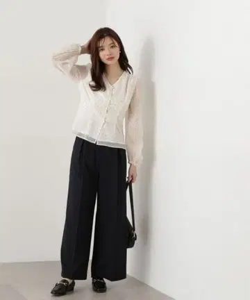 [ 새상품 ] 프로포션 바디 드레싱 내추럴 턱 팬츠