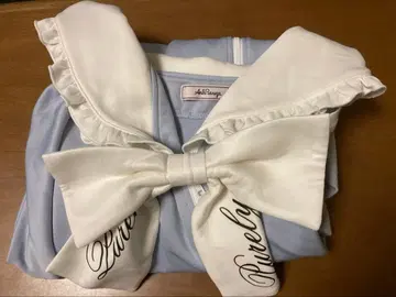 Ank Rouge 저지 세일러 후드티 스카이블루 지뢰 서브컬쳐