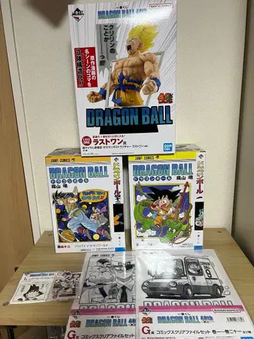 제일복권 드래곤볼 40주년 피규어 A상 B상 라스트 원상 세트