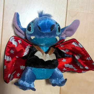 [레어] 스티치 할로윈 뱀파이어 키링 마스코트 봉제 인형