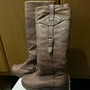 아카쿠라 브라운 롱 부츠 (엔지니어)