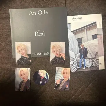 An Ode Jeonghan Real 트레이딩 카드