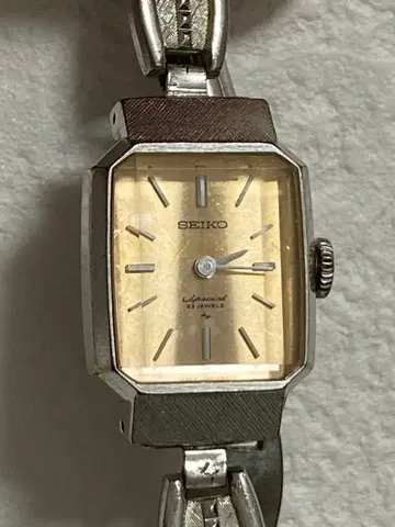 70년대 SEIKO 스페셜 수동 와인딩 23석 일본제 스테인리스 벨트