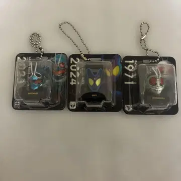 가면라이더 마스크 블리스터 참 컬렉션 가챠가챠 3체