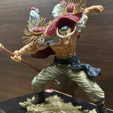 D상 흰 수염 BATTLE 피규어 제일복권 원피스 메모리얼 로그