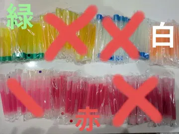 응원봉 일회용 드레스 색상 맞추기