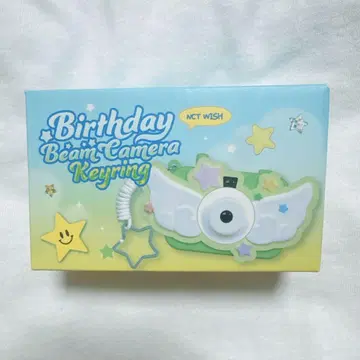NCTWISH 메가커피 BIRTHDAY 빔카메라 키링 새상품