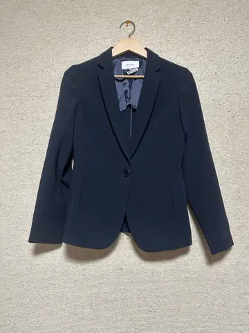 UNTITLED 네이비 테일러드 자켓