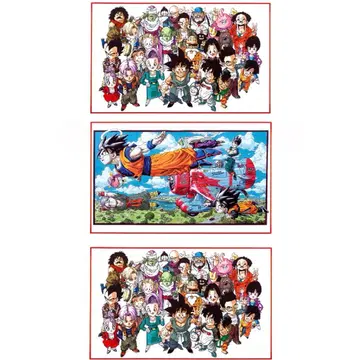 제일복권 드래곤볼 C상 40주년 기념 펼침 비주얼 보드 컴프