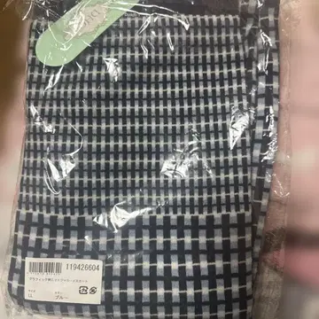 그래픽 패턴 니트 자카드 스커트 LL 사이즈