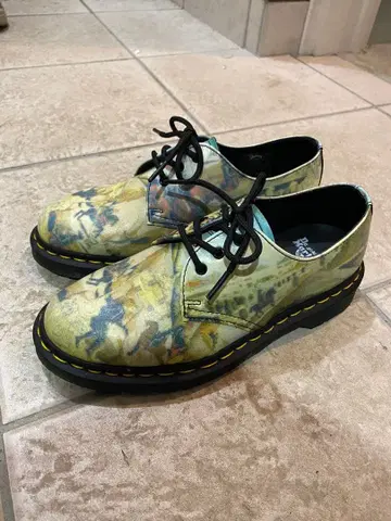 닥터 마틴 아트 프린트 레이스업 슈즈