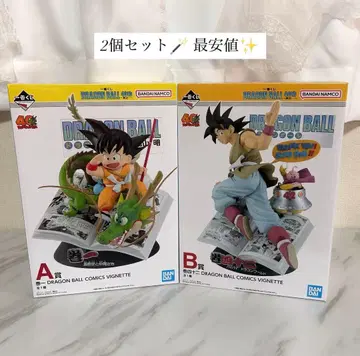 드래곤볼 제일복권 40주년 피규어 2개 세트