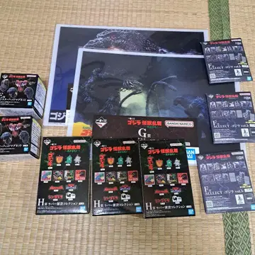 고질라 괴수 난무 제일복권 여러가지