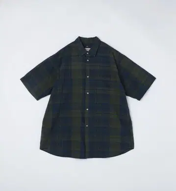 SHIPS 레귤러 카라 숏 슬리브 셔츠