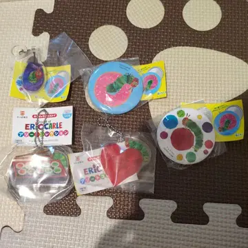 배고픈 애벌레 카파스시 가챠 에릭 칼 5종 세트