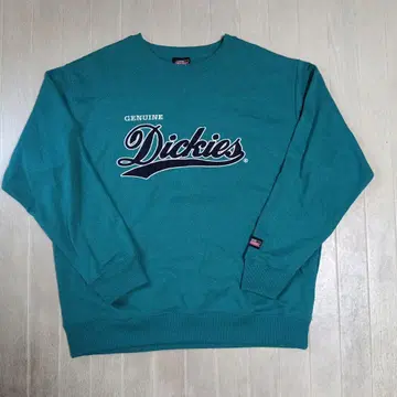 Dickies 터콰이즈 크루넥 트레이닝복 L 사이즈