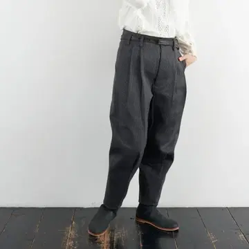 [ 새상품급 ] 아시드 온 클라우드 스트라이프 트라우저