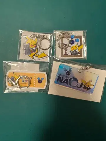 별하늘 피카츄 포켓몬 천문대 새상품 아크릴 키링 회장 한정 4종류