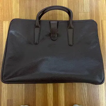 다크 브라운 가죽 비즈니스 백