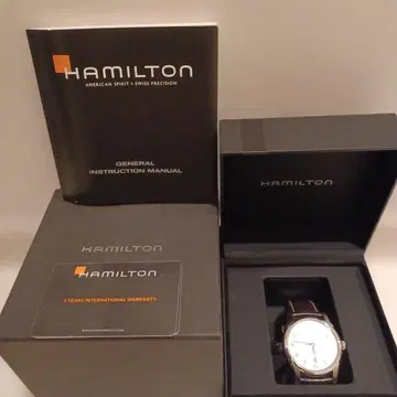 HAMILTON 수동 와인딩 시계 실버