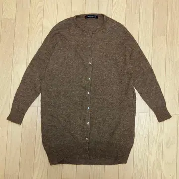 mizuiro ind 미즈이로 인드 코쿤 튜닉 기장 가디건