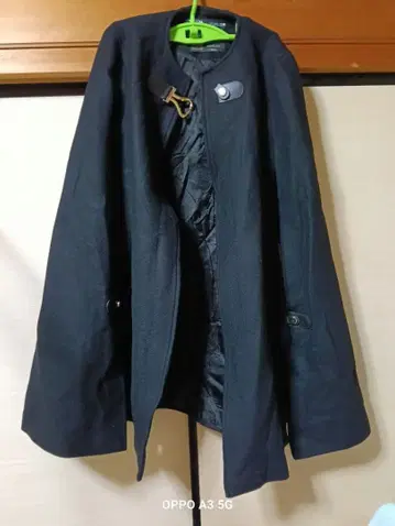 ZARA 다크 블루 롱 코트 M 사이즈