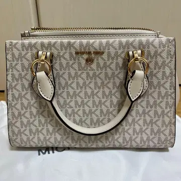 Michael Kors 숄더백 화이트/그레이