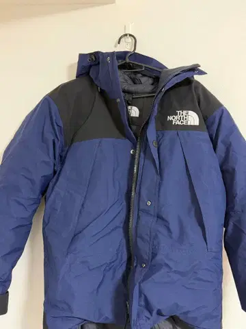 THE NORTH FACE 다운 자켓 S 네이비/블랙