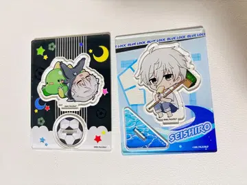 블루 록 아크릴 스탠드 2개 세트 2