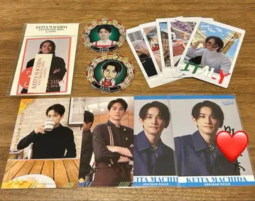 [ 사인 트레이딩 카드 있음 ] 마치다 케이타 굿즈 세트