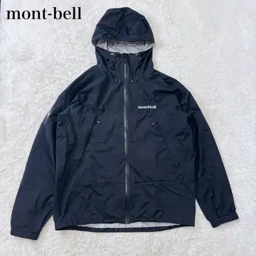 컨디션 최상 mont-bell 나일론 자켓 드라이테크 L 블랙