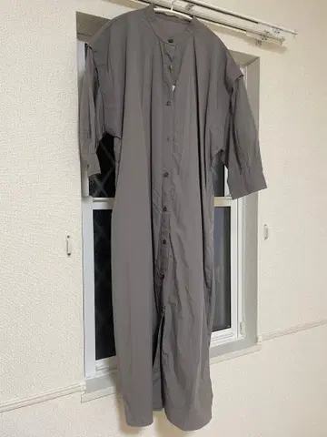 글로벌 워크 셔츠 원피스