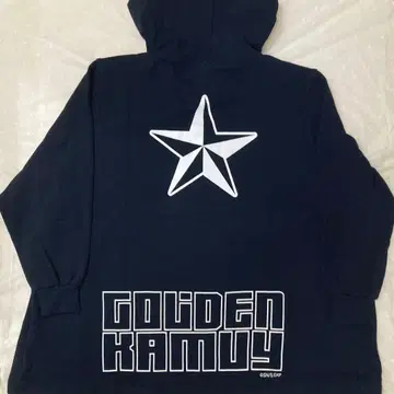 미사용 골든 카무이 스기모토 사이치 후디 XL 하나야시키 콜라보