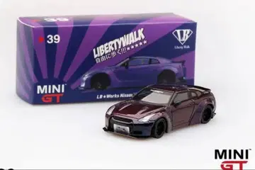 miniGT 리버티 워크 LB GTR 매직 퍼플 No.39 미개봉