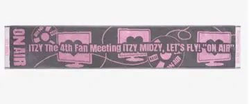ITZY 타월 머플러 타월 4th 팬미팅 MIDZY ON AIR