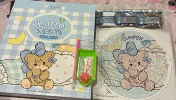 Latte DIY 다이아몬드 페인팅 키트 미코 공식