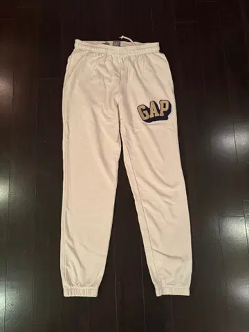 GAP 조거 팬츠 크림색