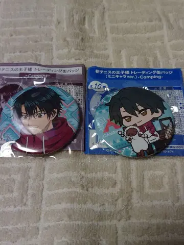 테니스의 왕자님. 트레이딩 캔뱃지. 에치젠 료마.