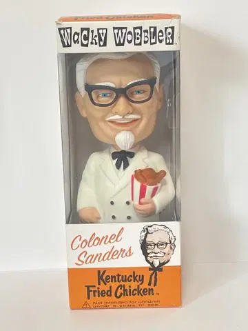 [ 새상품급 ] FUNKO 커넬 샌더스 켄터키 프라이드 치킨 흔들 인형