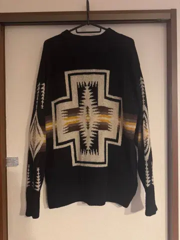 Pendleton 기하학 패턴 가디건 M 사이즈