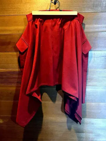 Jean Paul Gaultier 플레어 스커트 42 레드