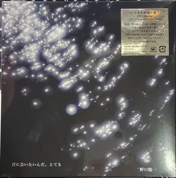 미개봉) 야노 아키코/노구치 소이치 너를 만나고 싶어, 정말 CD+BD