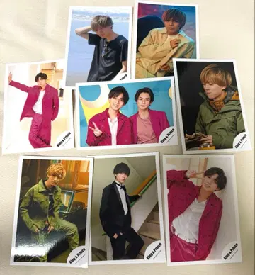 공식 사진 나가세 렌 8종 세트