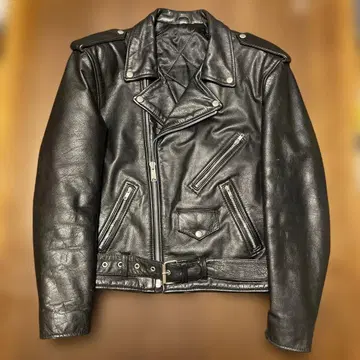 새상품급 더블 라이더 자켓 블랙 가죽 주말 가격 인하