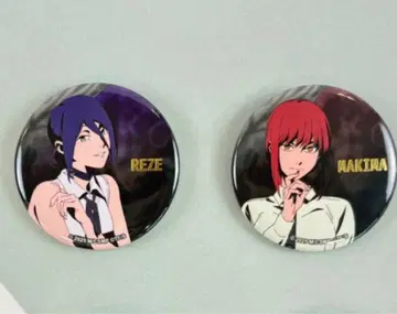 체인소 맨 플라자 로프트 트레이딩 금박 캔뱃지 레제