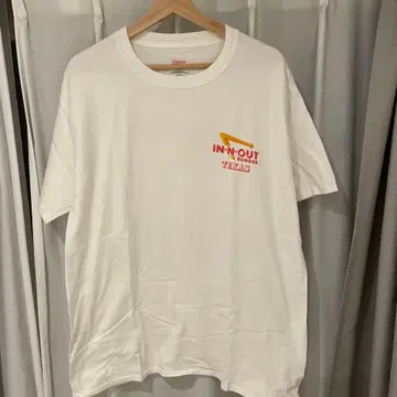 IN-N-OUT Texas T셔츠 L사이즈 화이트